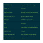 Recyclable Cotton Tote Bag - Image 4