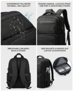 Haltbar 15.6" Laptop Backpack - Image 3