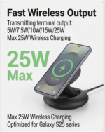 VoltQuick MagCore Pro Qi2.2 – 25W Wireless Charger - Image 5