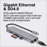 Type C 5 in 1 Multiport hub - Image 4